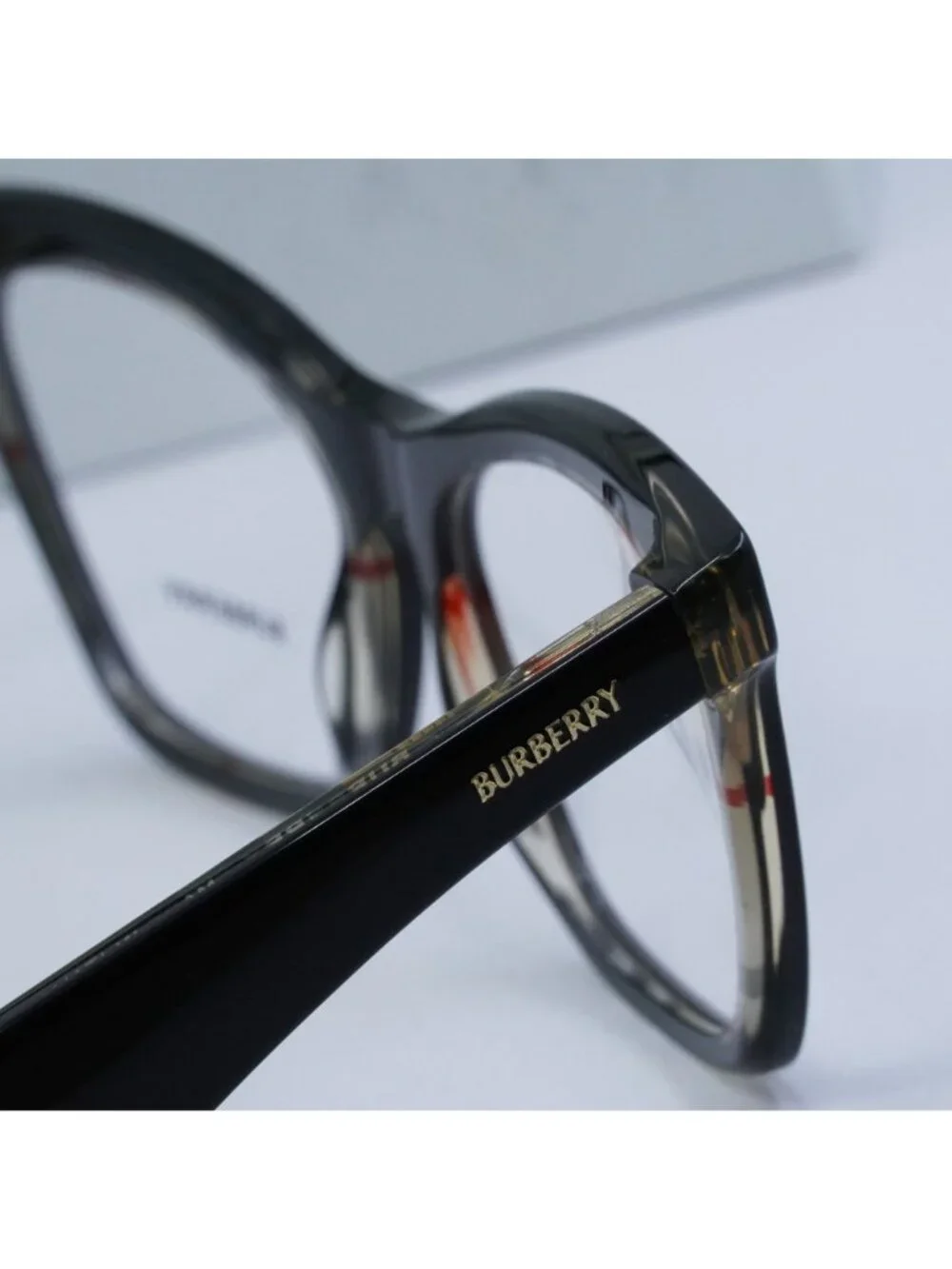 Burberry BE2416 4121 Cat Eye Eyeglasses 54mm - Black